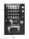 Fig. 02 - Vending machine having integrated, user-accesible, single serve brewer interlocked with authorization unit