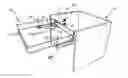 Fig. 01 - Rail assembly for a dishwasher basket