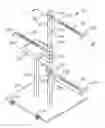 Fig. 01 - Deep tissue massage lever roller with single-hand operation