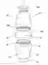 Fig. 01 - Baby bottle designed for cleaning without a brush