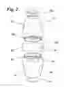 Fig. 03 - Baby bottle designed for cleaning without a brush