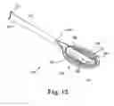 Fig. 13 - Paddle leads configured for suture fixation