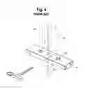Fig. 03 - Weight lifting and selector pin assembly