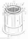 Fig. 01 - Filter element and filter system