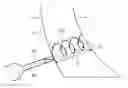 Fig. 01 - Method for drilling an ophthalmic lens in a helical trajectory and associated drilling device
