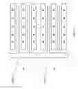 Fig. 14 - Chip layout to enable multiple heater chip vertical resolutions