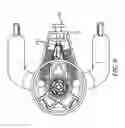 Fig. 10 - Swivel caster