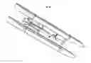 Fig. 26 - Elliptical human-powered watercraft