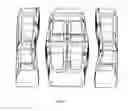 Fig. 04 - SEATING ARRAY FOR AN AIRCRAFT CABIN