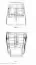 Fig. 09 - SEATING ARRAY FOR AN AIRCRAFT CABIN