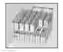 Fig. 01 - Frame structure for a multi-level container handling and storage facility