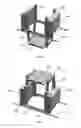 Fig. 04 - Storage system using lifting mechanism for collecting containers in desired sequence