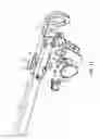 Fig. 10 - Sliding lock mechanism for securing a jib assembly