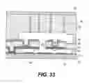 Fig. 34 - Planar cavity MEMS and related structures, methods of manufacture and design structures