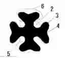 Fig. 01 - A PRIMARY CLOTH FOR A TUFTED CARPET