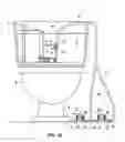 Fig. 19 - System for flushing a toilet