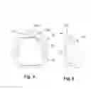 Fig. 04 - Concealed wall-mounted folding urinal