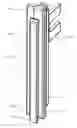 Fig. 01 - Low profile lock for windows