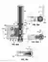 Fig. 24 - Hinge for the controlled rotatable movement of a door