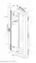Fig. 01 - Purely rotational casement window