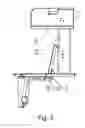 Fig. 03 - Segmented inverting cover plate apparatus for underfloor vehicle lifting jack