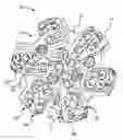 Fig. 01 - Hybrid cutting structures with blade undulations
