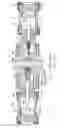 Fig. 12 - GATE VALVE ASSEMBLY COMPRISING A SHEAR GATE