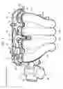 Fig. 02 - Intake manifold structure for engine