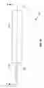 Fig. 13 - Energy efficient fluid powered linear actuator with variable area and concentric chambers