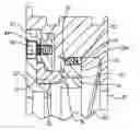 Fig. 01 - Self-lubricating and draining, contacting face, rotating shaft seal