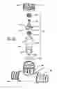 Fig. 10 - Fluid control valve utilizing shape memory alloy driving spring