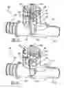 Fig. 12 - Fluid control valve utilizing shape memory alloy driving spring