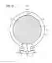 Fig. 12 - Thermal contact between cryogenic refrigerators and cooled components