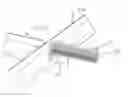 Fig. 01 - Strip light arrangement for T bar ceiling grid systems
