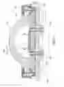 Fig. 10 - Light emitting diode lamp structure