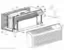 Fig. 01 - Air conditioner unit including a heating unit