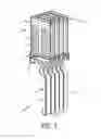 Fig. 02 - EVAPORATOR AND CONDENSER SECTION STRUCTURE FOR THERMOSIPHON