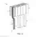 Fig. 12 - EVAPORATOR AND CONDENSER SECTION STRUCTURE FOR THERMOSIPHON