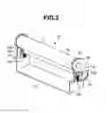 Fig. 03 - Multicolor molded component having a bearing portion that engages with regulation portions and cartridge having the same