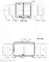 Fig. 46 - Handset states and state diagrams: open, closed transitional and easel