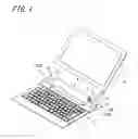 Fig. 02 - Hinge structure with stand and keyboard device
