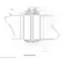 Fig. 04 - Interchangeable flow restricting orifice for clamshell coupler