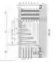 Fig. 21 - Multiheight contact via structures for a multilevel interconnect structure