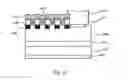 Fig. 13 - Method of manufacturing a device by locally heating one or more metalization layers and by means of selective etching