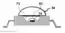 Fig. 01 - Phosphor-coated light extraction structures for phosphor-converted light emitting devices