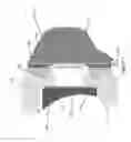 Fig. 04 - Receptacle for connecting to flexible circuit board
