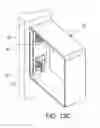 Fig. 08 - SUPPORT PLATE FOR MOUNTING A GANGBOX SIDEWAYS