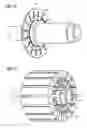 Fig. 08 - Individual-segment rotor having individual segments retained by flexural supports and production method
