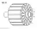 Fig. 09 - Individual-segment rotor having individual segments retained by flexural supports and production method