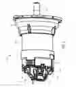 Fig. 05 - Spring post for brush card for a power tool